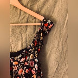 Floral Tie-Waist Jumpsuit